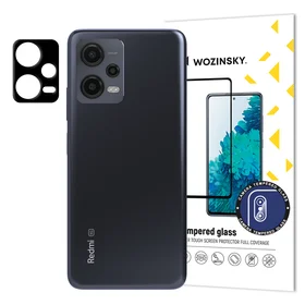 Wozinsky pilns rūdītais kameras stikls Xiaomi Redmi Note 12 5G / Poco X5 5G viedtālruņu kamerai, 9H