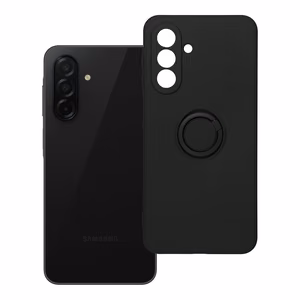 Silikona RING viedtālruņa apvalks SAMSUNG A26 5G melns