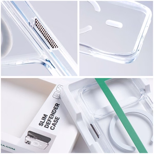 ROAR viedtālruņa apvalks SLIM DEFENDER IPHONE 16 caurspīdīgs