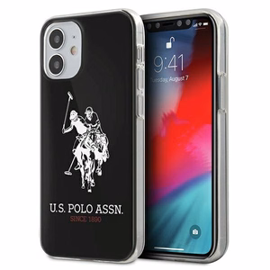 US Polo USHCP12STPUHRBK iPhone 12 mini 5,4" melna Shiny Big Logo