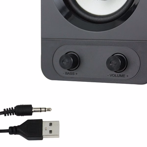 Колонки Esperanza EGS107 2.1 USB LED 5 Вт чёрный