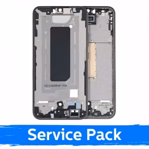 Средняя рамка для Samsung A346 A34 5G / чёрный / (Service Pack)