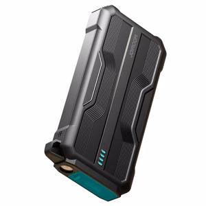 Portatīvais lādētājs Joyroom JR-L016 melns 10000mAh (PD / QC3.0) + integrēts 3in1 kabelis