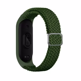 Beline Siksniņa Mi Band 3/4 Textile zaļš