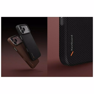 Uniq Keva EDGE Magclick Charging vāciņš iPhone 18 Pro Max / 17 Pro Max – melns