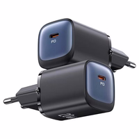 USAMS Tīkla lādētājs CC248 20W GaN USB-C Fast Charging HC Series balts CC248TC02