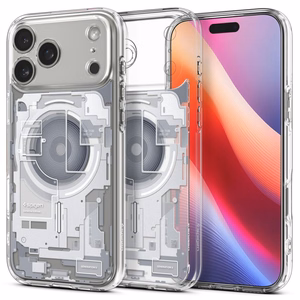 Spigen Ultra Hybrid Magnētiskais viedtālruņa apvalks iPhone 17 Pro Zero One - balts