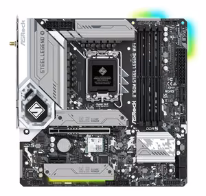 ASRock B760M Steel Legend WiFi Intel B760 LGA 1700 micro ATX
