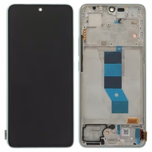 LCD ekrāns Xiaomi Poco M7 Pro 5G ar skārienjutīgo ekrānu ar rāmi zaļš oriģināls (service pack)