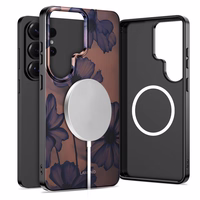 Tech-Protect Lamano MagSafe Maciņš for Samsung Galaxy S26 Ultra - brūns and violets