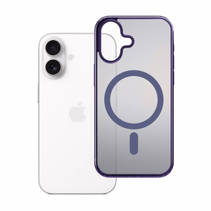 Чехол 3mk Frosty MagCase для iPhone 17 - фиолетовый