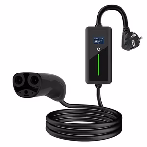 EV Charger for TESLA NACS  - Schuko (220V), 8-16A, 3.5kW, 1-phase, 5m