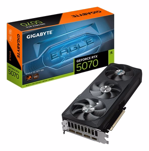 GIGABYTE GeForce RTX 5070 EAGLE OC SFF 12G Videokarte - 12GB GDDR7, 192bit, PCI-E 5.0, 2587 MHz Core Clock, 3 x DP 2.1a, 1 x HDMI 2.1b, NVIDIA DLSS 4, GV-N5070GAMING OC-12GD