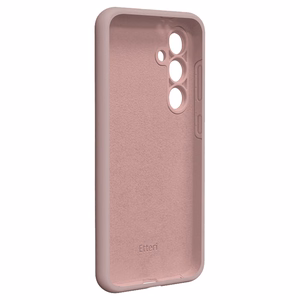 Etteri Силиконовый чехол для Samsung Galaxy S24 FE светло-розовый