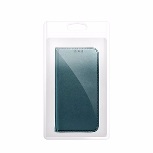SMART MAGNETO Book maciņš priekš Xiaomi Redmi Note 15 Pro Plus 5G - tumši zaļš