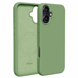 Etteri Silikona mag futrālis iPhone 16 Plus 6,7" gaiši zaļš