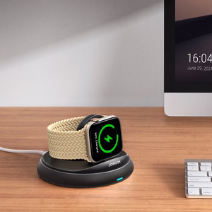 Joyroom JR-W12 foldable inductive charger for Apple Watch - black