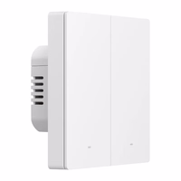 SONOFF M5-2C-86W WiFi Matter viedais sienas slēdzis (2 kanāli)