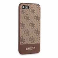 Guess 4G Stripe Collection viedtālruņa apvalks iPhone 7 / 8 / SE 2020 / SE 2022 - Brūns