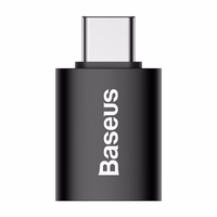 Baseus adapteris Ingenuity USB-C uz USB-A 3.1 melns OTG