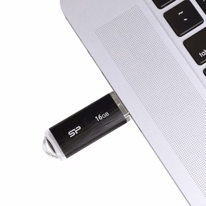 Silicon Power Ultima U02 USB zibatmiņa 16 GB USB Type-A 2.0 melna