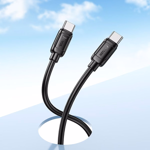 Кабель USB C to USB C Hoco PD 5A 240W 1 m X115 черный