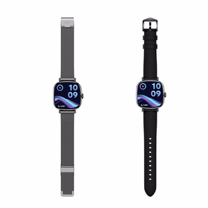 Ksix Smartwatch IRIA viedpulkstenis, melns, 1.7" AMOLED, IP68
