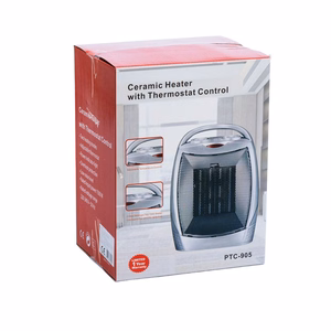 Keramikas ventilatora sildītājs 1500W RC-K-398 melns