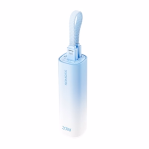 Mini portatīvais lādētājs Romoss PSC05C 5000mAh 20W (zils)