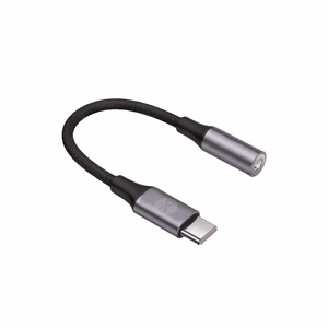 Forever аудио адаптер AJC-01 jack 3,5 mm - USB-C черный