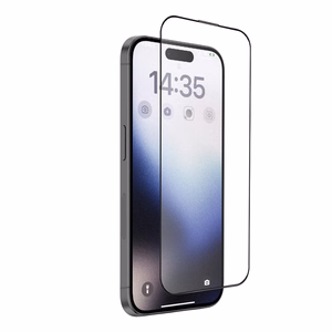 Tel Protect Pilna Līme 6D Matēts Rūdīts Aizsargstikls Iphone 13/13 Pro/16E Melns