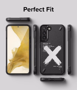 Ringke Onyx Design прочный чехол для Samsung Galaxy S22+ (S22 Plus) чёрный (X)