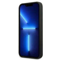 Karl Lagerfeld silikona plāksnes apvalks iPhone 13 - melns