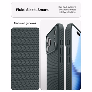 Spigen Athlex Air maciņš iPhone 18 Pro / 17 Pro, zaļš