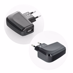 BLUE STAR LITE ceļojumu lādētājs 2A 10W USB A + kabelis USB A uz Type C TFK-TC-1095B melns