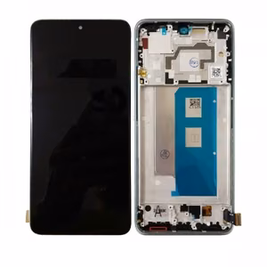 LCD displejs saderīgs ar Xiaomi Poco F5 Pro 5G ar rāmi / melns / HQ
