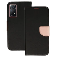 Stilīgs viedtālruņa apvalks Xiaomi Redmi Note 11 5G/Note 11S 5G/Poco M4 Pro 5G melna-zeltaina