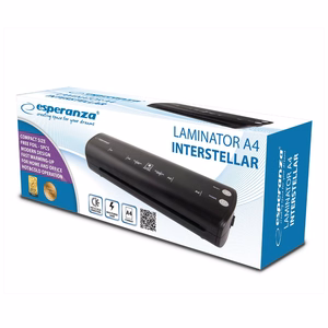 Esperanza EFL004 laminators, melns