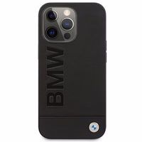 Viedtālruņa apvalks BMW Signature Logo Imprint MagSafe iPhone 14 Pro Max - melns