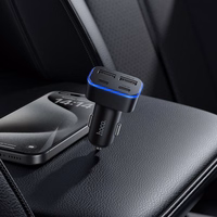 Auto lādētājs Hoco 2xUSB A + 2xUSB C PD QC3.0 42W Z63 melns