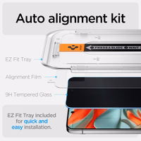 Spigen Glas.TR "Ez Fit" Privacy 2 komplekts privātuma stikls Google Pixel 9 Pro XL