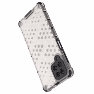 Honeycomb case бронированная крышка с гелевой рамкой для Samsung Galaxy M53 5G чёрный
