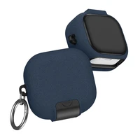 Tech-Protect Slim Hook Case for Samsung Galaxy Buds 4 / 4 Pro - Navy Blue