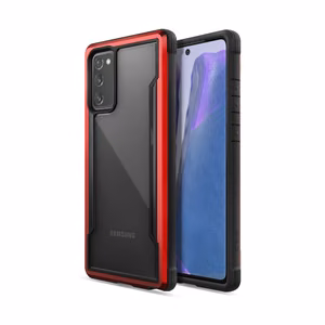X-Doria Raptic Shield vāciņš ierīcei Samsung Galaxy Note 20, alumīnija, pārbaudīts kritienā no 3 m, sarkans