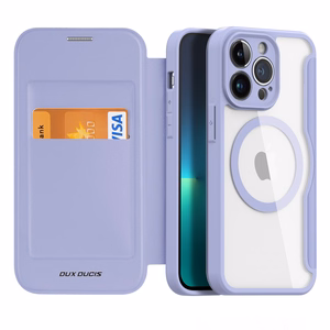 Korpuss Dux Ducis Skin X Pro Apple iPhone 14 Pro purpursarkans