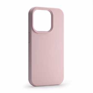 Etteri silikona viedtālruņa apvalks Xiaomi Redmi Note 13 4G gaiši rozā