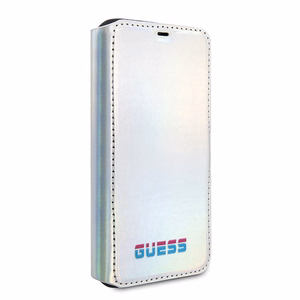 Guess GUFLBKN58BLD iPhone 11 Pro silver/silver book Iridescent