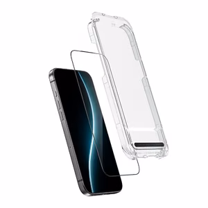 Закалённое стекло Benks Glass Warrior HD для iPhone 17/16 Pro чёрное