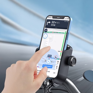 Joyroom JR-ZS431 tālruņa turētājs velosipēdam, motociklam, skrejritenim - melns