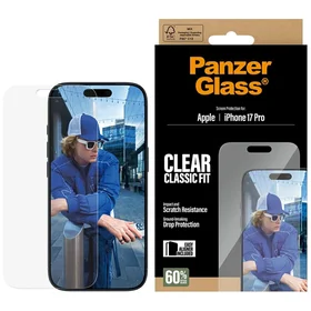 PanzerGlass Classic Fit EasyAligner rūdītais stikls pg55915 iPhone 17 Pro